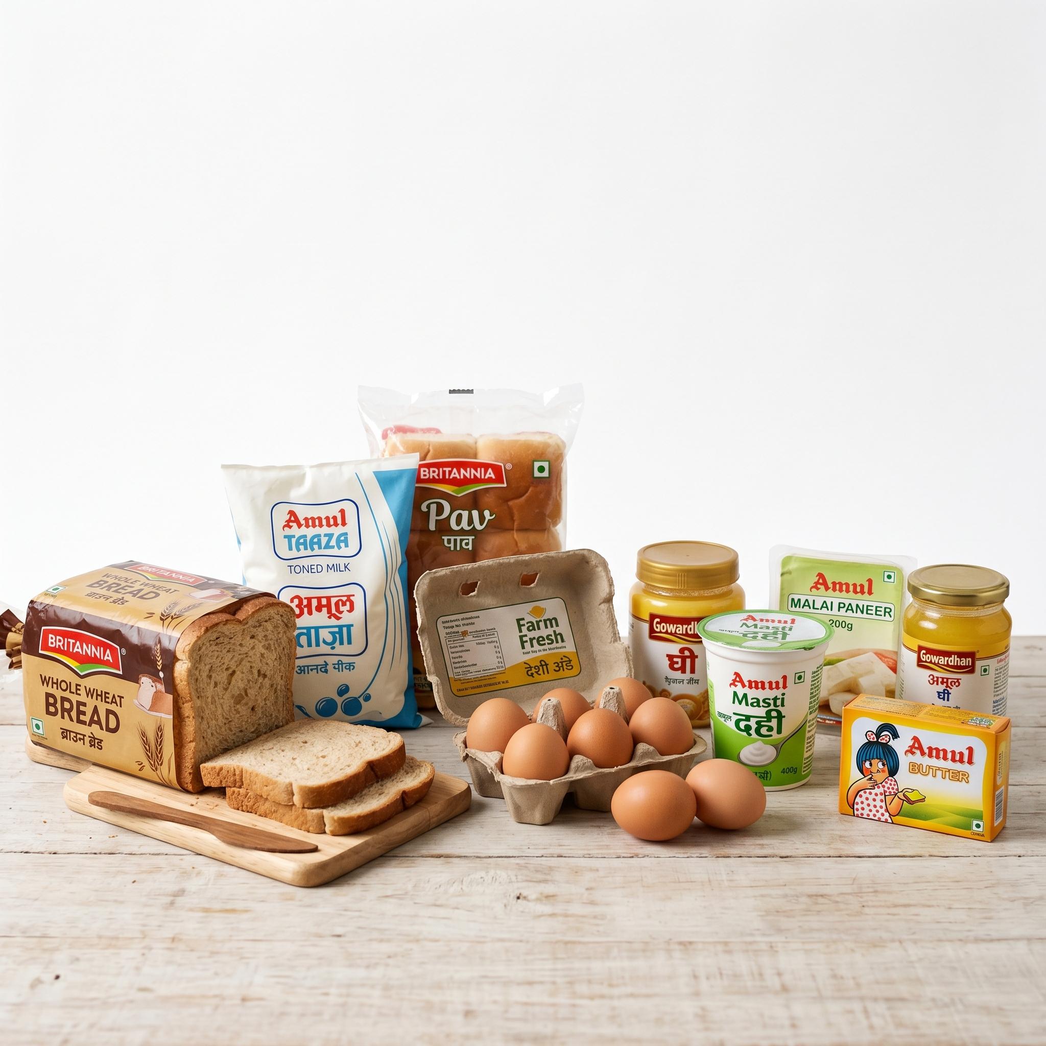 Dairy, Bread & Breakfast